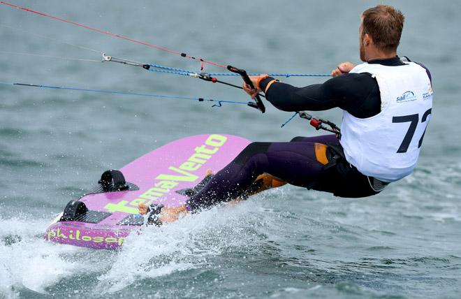 Kiteboard M / Alejandro CLIMENT HERNANDEZ (ESP) - 2013 ISAF Sailing World Cup - Melbourne © Jeff Crow/ Sport the Library http://www.sportlibrary.com.au